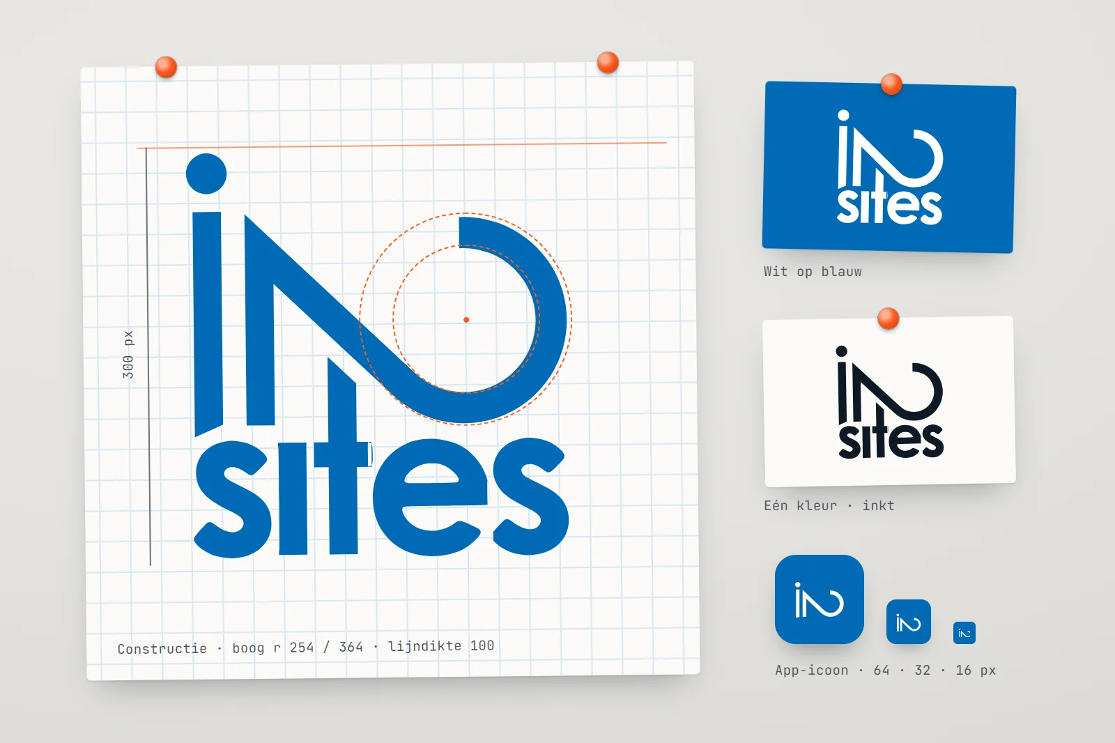 Logo laten ontwerpen: schetsen en varianten van een logo op papier en scherm
